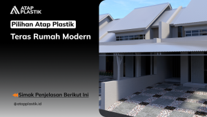 01 Pilihan Atap Plastik Teras Rumah Modern