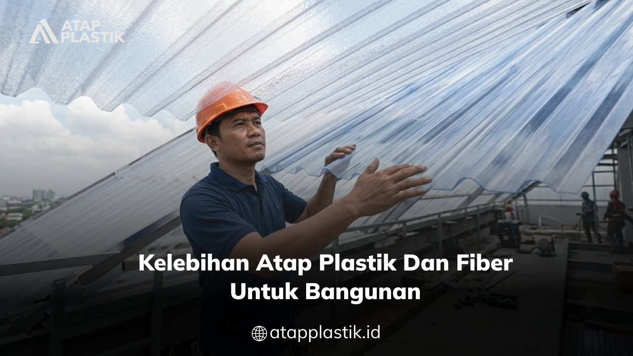 03 Kelebihan Atap Plastik dan Fiber untuk Bangunan