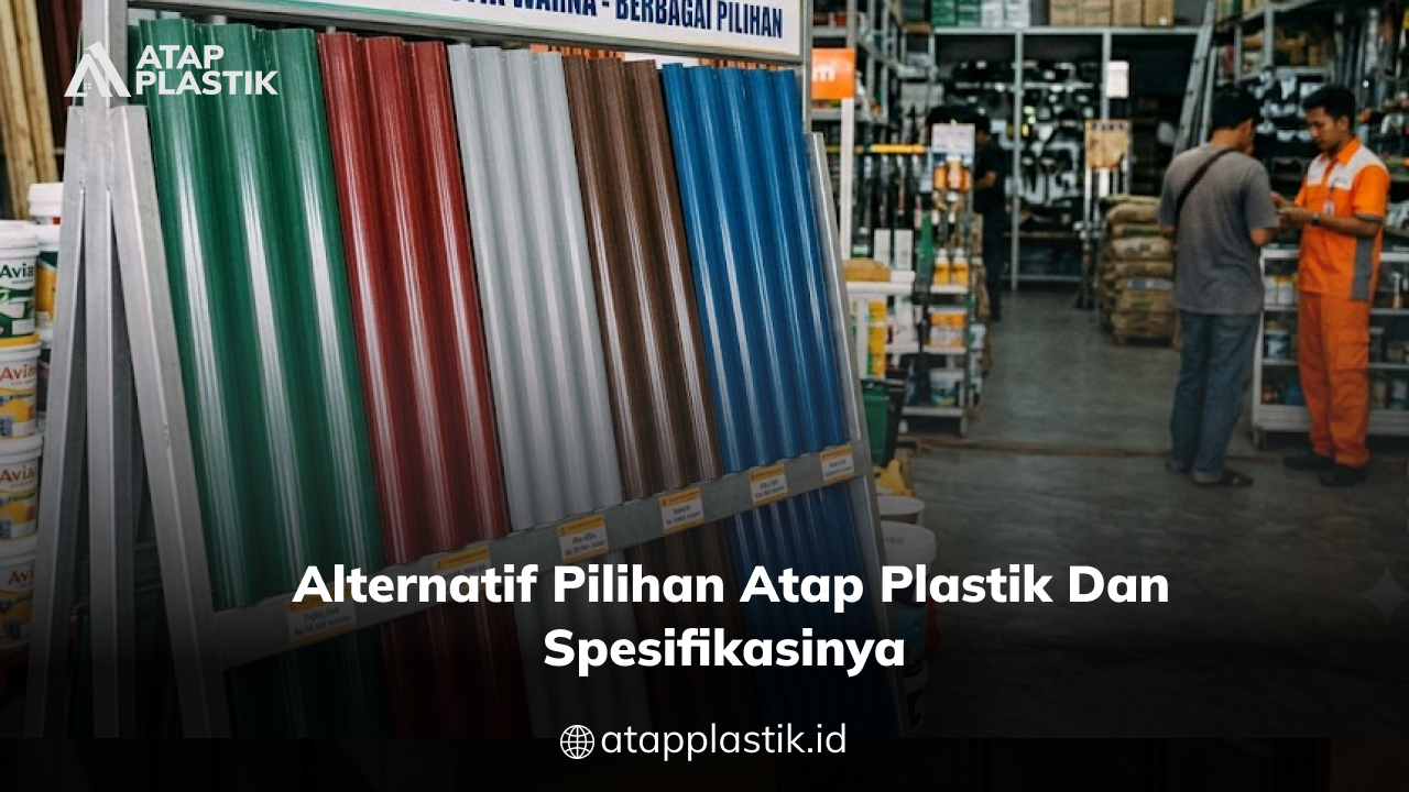 04 Alternatif Pilihan Atap Plastik dan Spesifikasinya