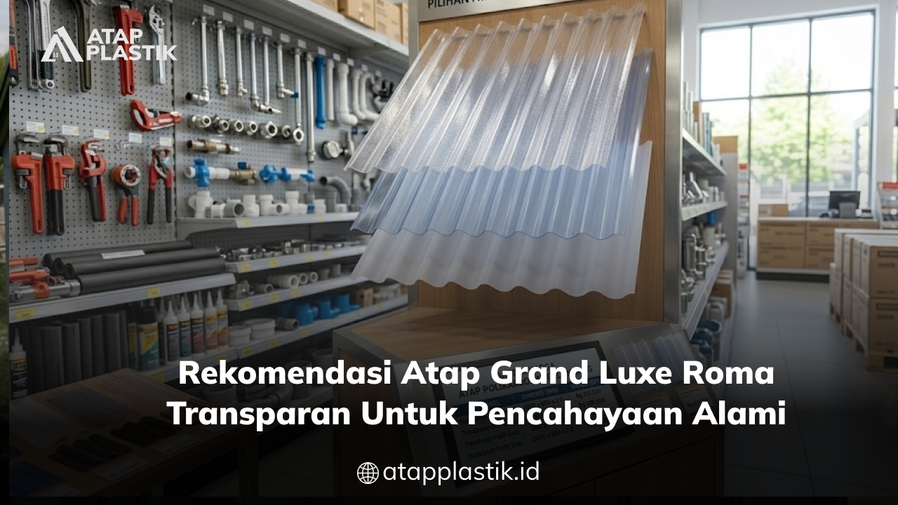 04 Rekomendasi Atap Grand Luxe Roma Transparan untuk Pencahayaan Alami (potrait)