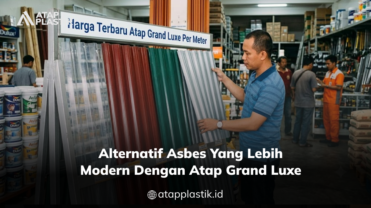 05 Alternatif Asbes yang Lebih Modern dengan Atap Grand Luxe